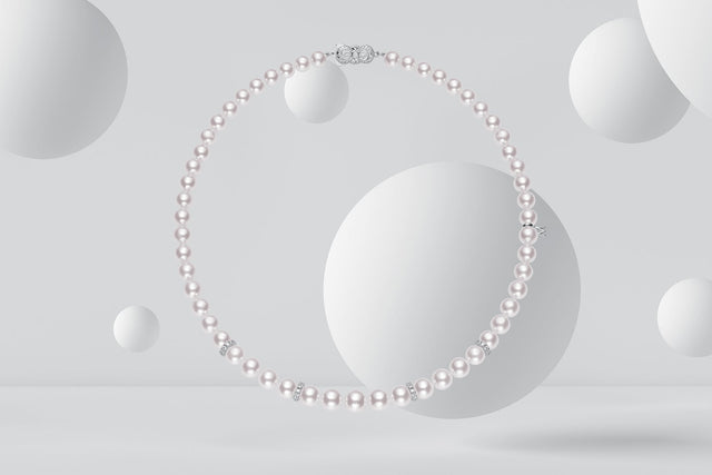 White Pearl Necklaces