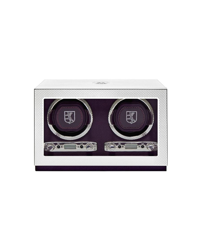 Silver Double Watch Winder