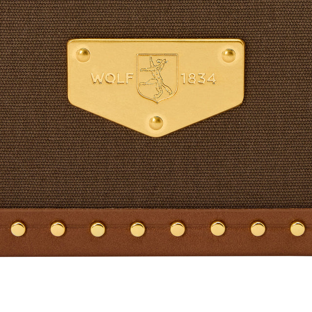 Ida Trunk Jewellery Box Khaki