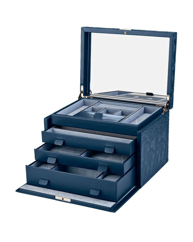 x Liberty Large Jewellery Box - Navy