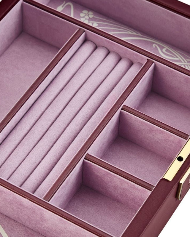 x Liberty Medium Jewellery Box - Burgundy