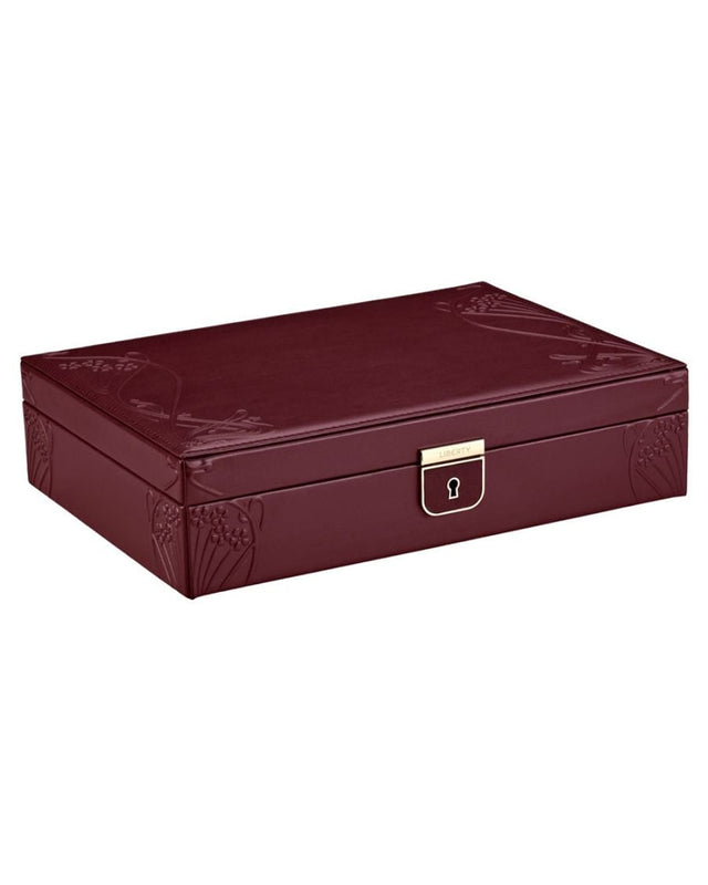 x Liberty Medium Jewellery Box - Burgundy