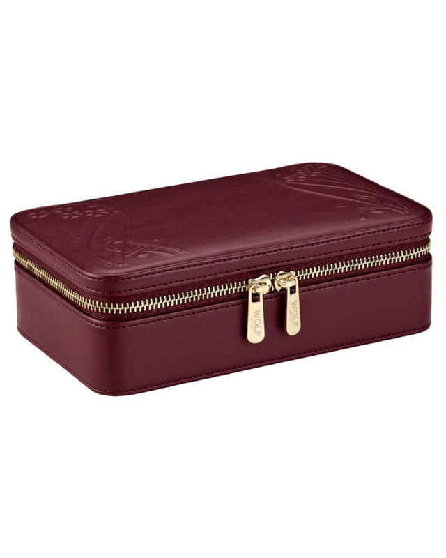 x Liberty Medium Zip Case - Burgundy