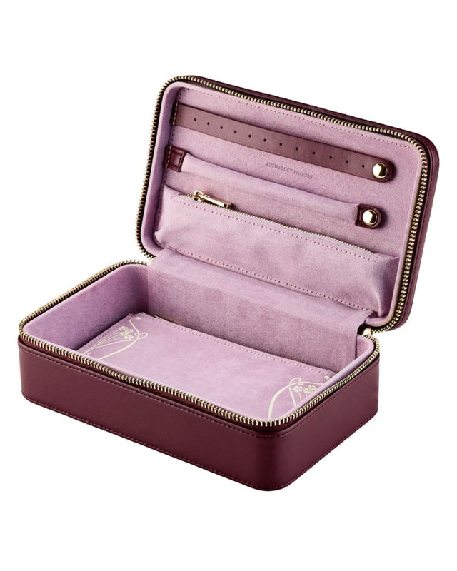 x Liberty Medium Zip Case - Burgundy