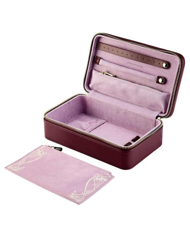 x Liberty Medium Zip Case - Burgundy
