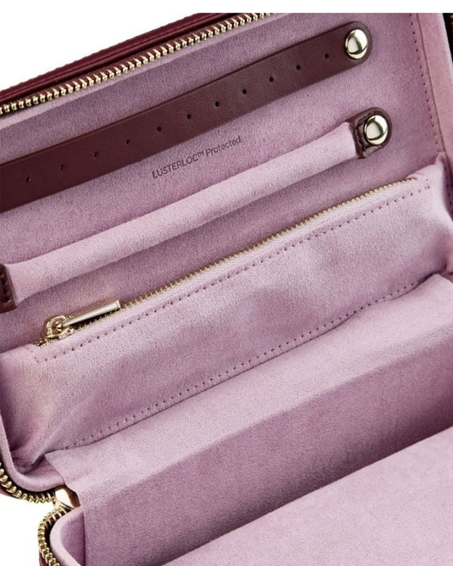 x Liberty Medium Zip Case - Burgundy