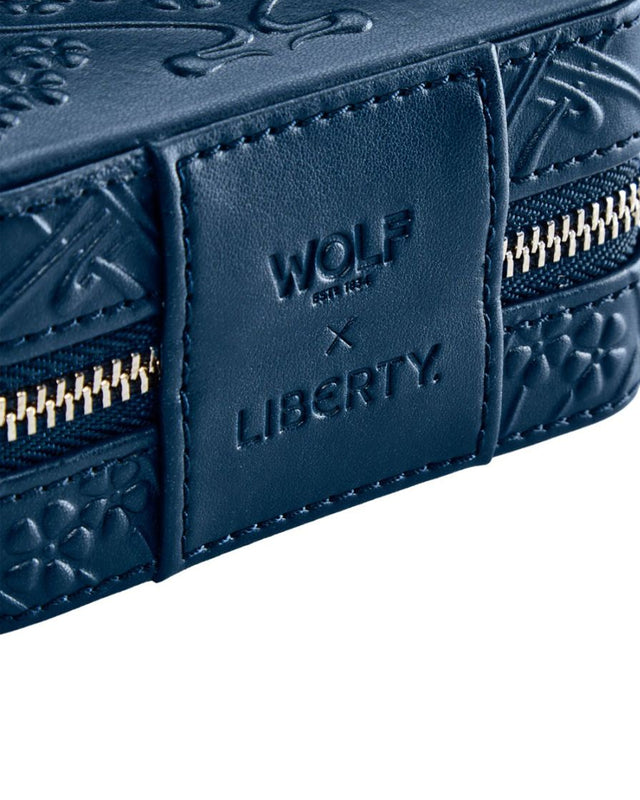 x Liberty Small Travel Zip Case - Navy