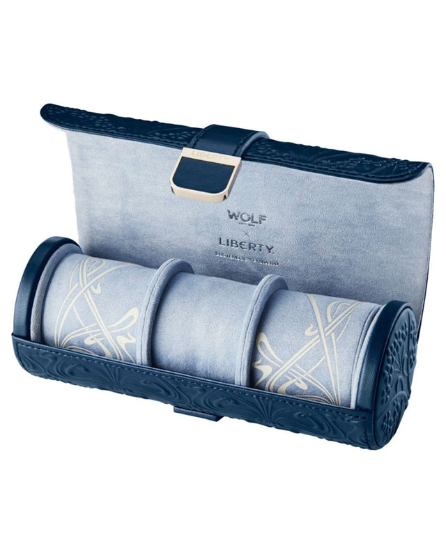 x Liberty Triple Watch Roll - Navy