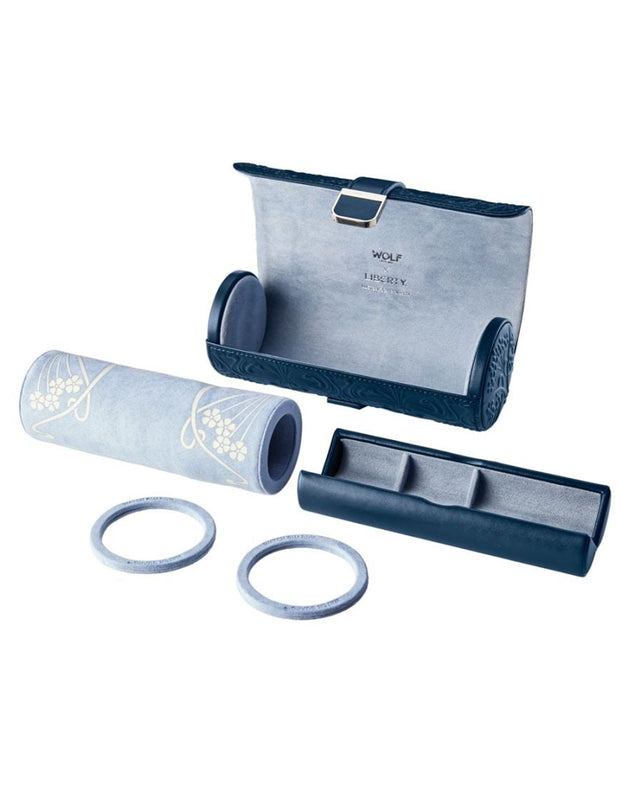x Liberty Triple Watch Roll - Navy