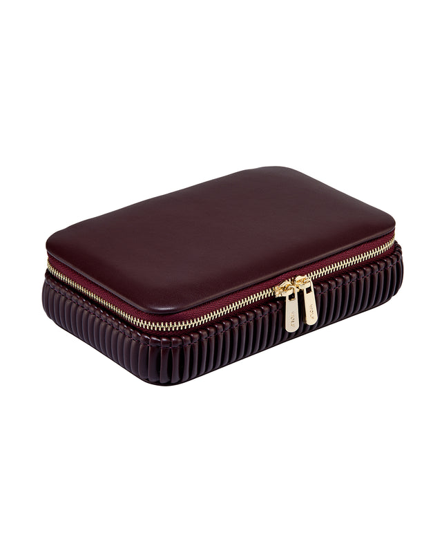 Bella Travel Zip Case Bordeaux