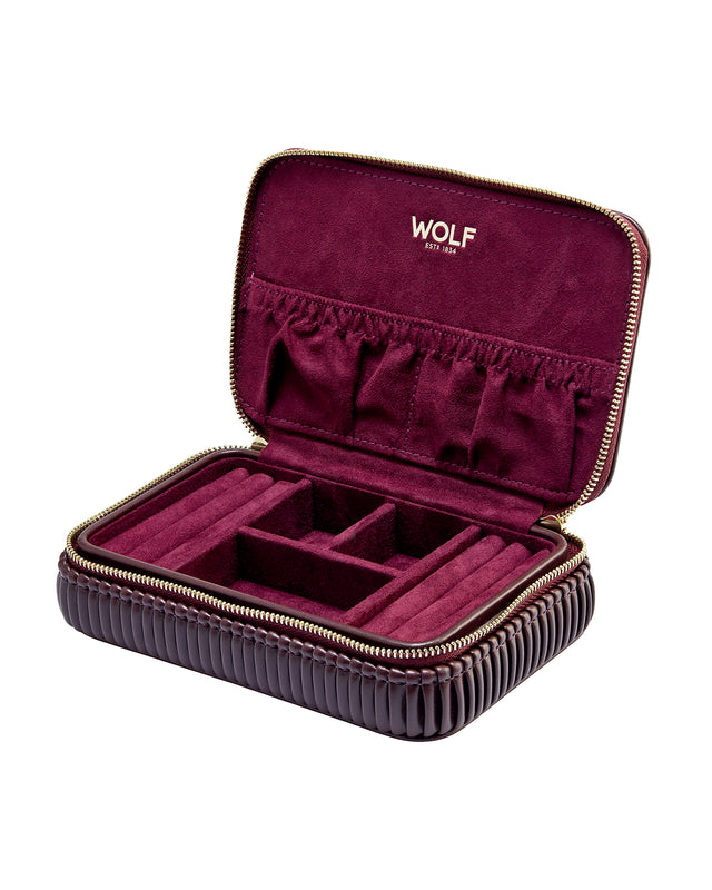 Bella Travel Zip Case Bordeaux
