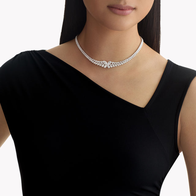 Butterfly Diamond Necklace