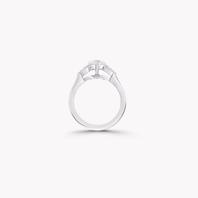 Promise Heart Shape Diamond Engagement Ring