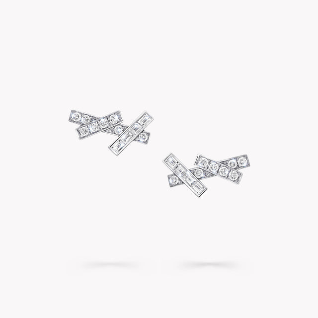 Threads Diamond Mini Earrings