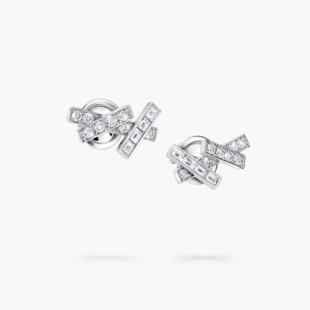 Threads Diamond Mini Earrings