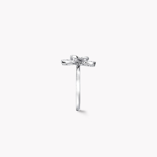 Butterfly Silhouette Diamond Ring
