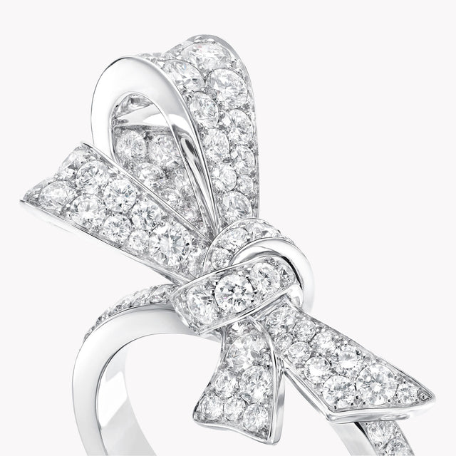 Tilda's Bow Diamond Ring