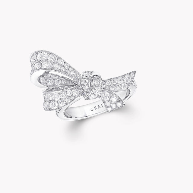 Tilda's Bow Diamond Ring