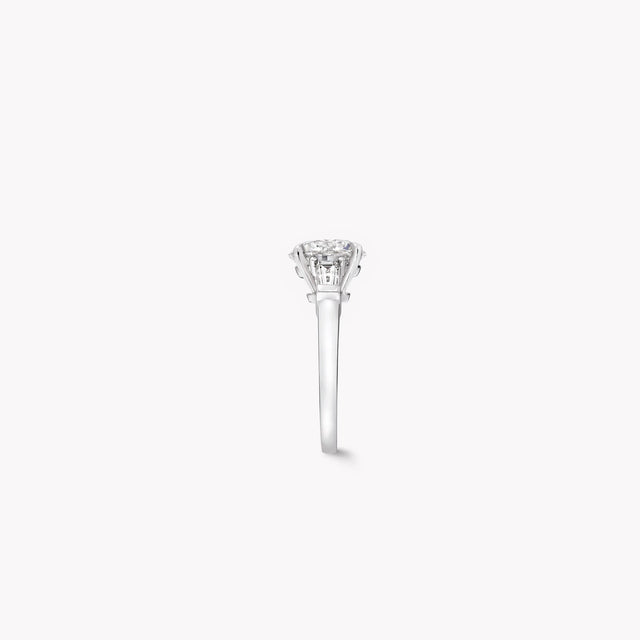 Promise Round Diamond Engagement Ring
