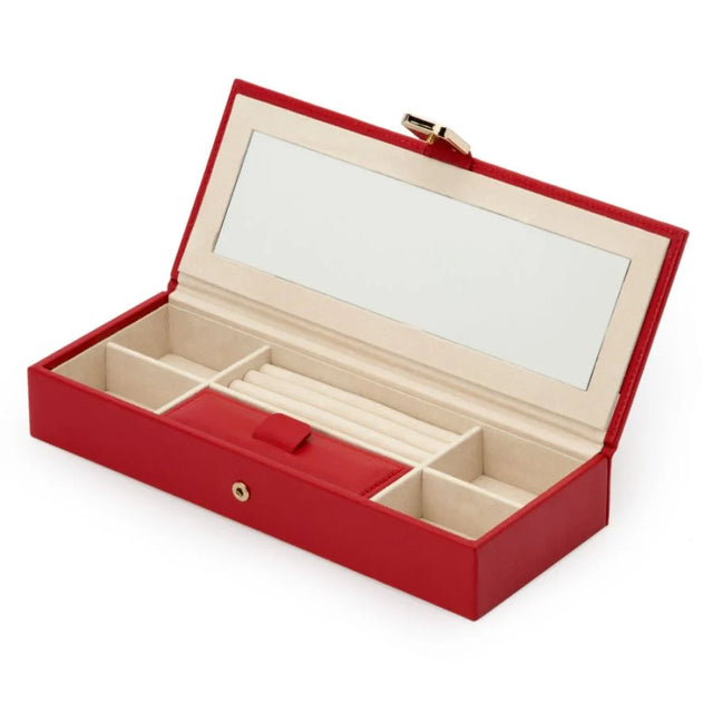 Wolf Palermo Safe Deposit Box Red