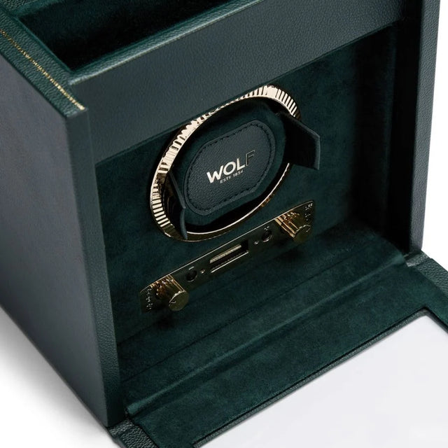 Brit Racing Green Single Watch Winder