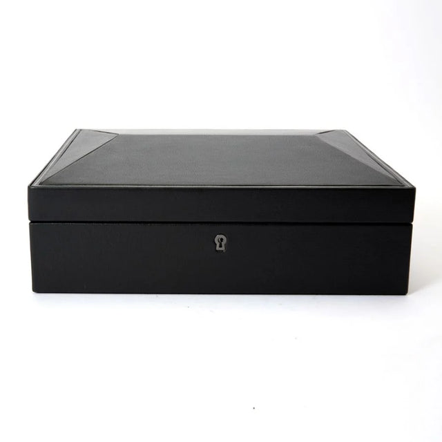 Wolf British Racing 15 Piece Watch Box Black