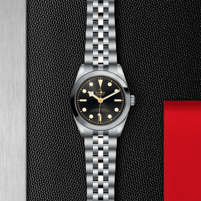 tudor m79600 0001 in store flat lay