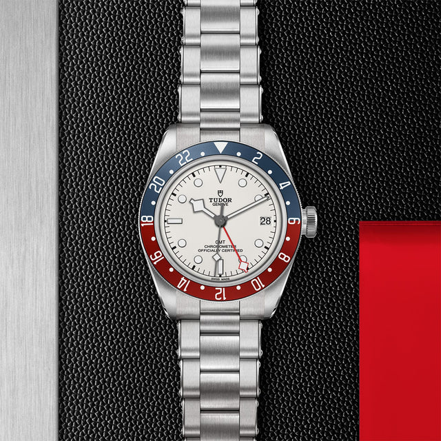 tudor m79830rb 0010 in store flat lay